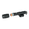 TACTICAL FLASHLIGHT V600 - BLACK dual switch [WADSN]